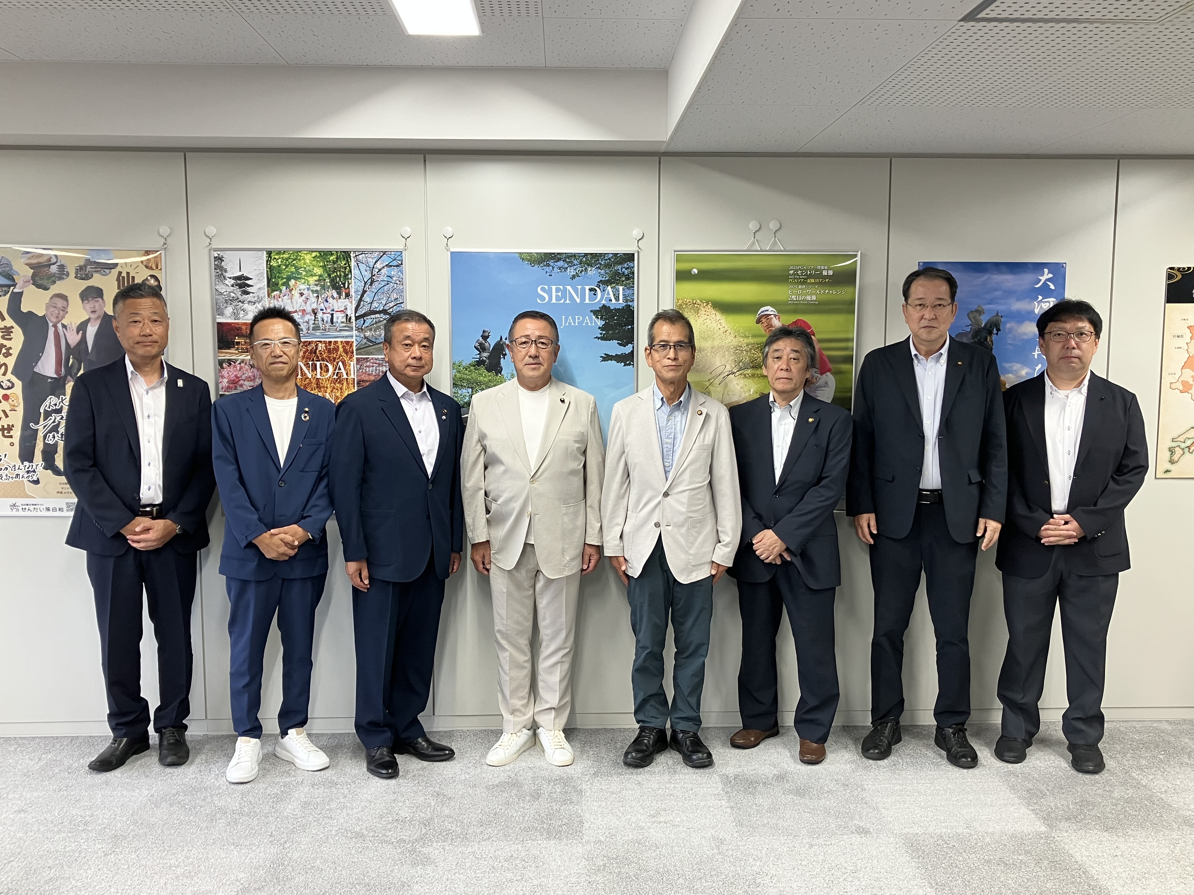 白老町・宇和島市・徳島市との交流の様子