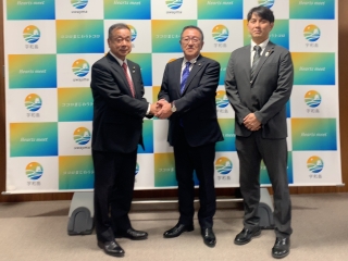 宇和島市との交流の様子