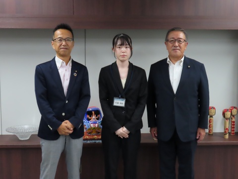 令和7年度市議会インターンシップの様子